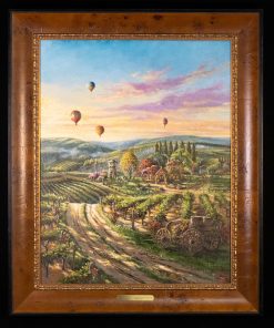 *Original Study* Peaceful Valley Vineyard by Thomas Kinkade Studios 27" x 21"