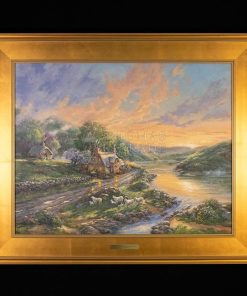 *Original Study* Daybreak at Emerald Valley by Thomas Kinkade Studios 24" x 29.5"