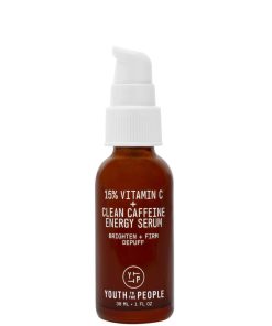 YOUTH TO THE PEOPLE 15% VITAMIN C + CLEAN CAFFEINE ENERGY SERUM FULL SIZE