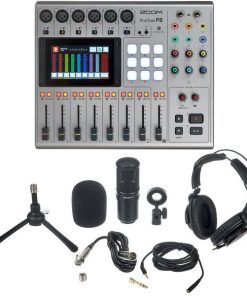Zoom PodTrak P8 Podcast Mic Set