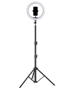 12" Ring Fill Light Dimmable with Stand Phone Clip Vlog Live Selfie Youtube