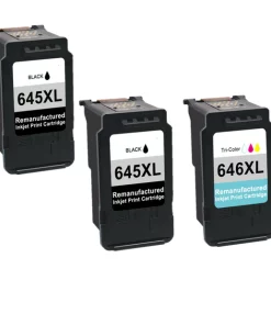 (2 black 1 color)PG645XL CL646XL Ink Cartridge for Canon PIXMA MG3065 TR4560 TS3160 TS3165 TS3166