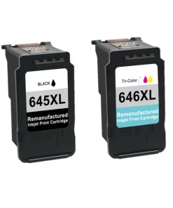 （1 black 1 color)PG645XL CL646XL Ink Cartridge for Canon PIXMA MG3065 TR4560 TS3160 TS3165 TS3166
