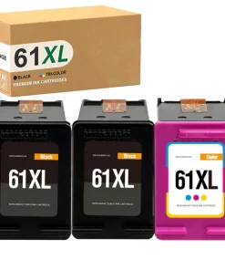 (2 black 1 color)Ink Cartridge 61XL for HP Officejet 2620 4630 Deskjet 1000 1050 1510 2000 2050