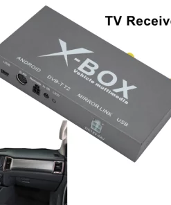 1 Set AT229B TV Receiver Powerful High Resolution Two Antenna Set-top Box TV Receiver for Automobiles