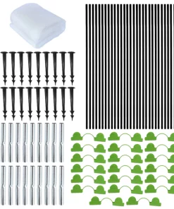 1 Set Plant Protective Net Stable Anti-bird Reusable Plant Vegetables Fruit Care Cover for Greenhouse