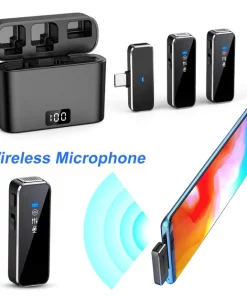 1 Set N3 Audio Microphone High Fidelity Noise Reduction Mini Wireless Video Microphone for Home