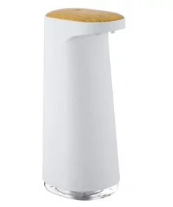 1 Set 450ml Soap Dispenser Automatic Sensor Wide Application ABS Hand Cleaning Liquid Foam Holder Household Supplies - White