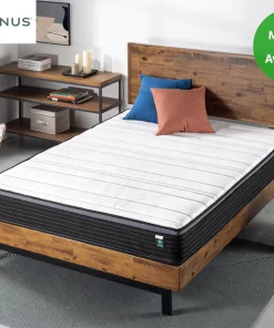 Zinus Deluxe Innerspring Mattress Memory Foam Comfort Euro Top