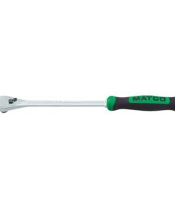 1/4" DRIVE 8-3/4" EIGHTY8 TOOTH FIXED RATCHET WITH ERGO HANDLE - GREEN