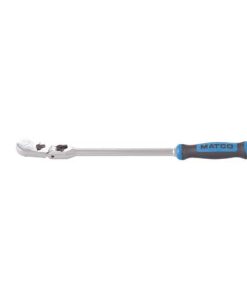 1/4" DRIVE 10-3/4" LONG LOCKING FLEX RATCHET WITH ERGO HANDLE - BLUE