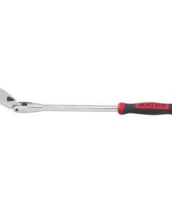 1/2" DRIVE 20-1/4" EIGHTY8 TOOTH LOCKING FLEX RATCHET WITH ERGO HANDLE - RED