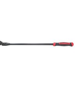 1/2" DRIVE 27-3/8" EIGHTY8 TOOTH BLACK CHROME LOCKING FLEX RATCHET WITH ERGO HANDLE - RED