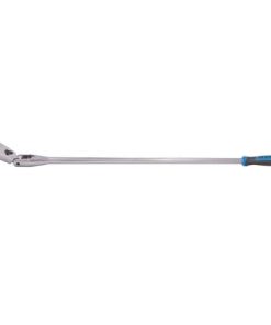 1/2" DRIVE 33-3/8" EIGHTY8 TOOTH LOCKING FLEX RATCHET WITH ERGO HANDLE - BLUE