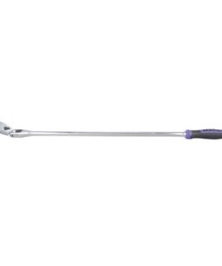 1/2" DRIVE 33-3/8" EIGHTY8 TOOTH LOCKING FLEX RATCHET WITH ERGO HANDLE - PURPLE