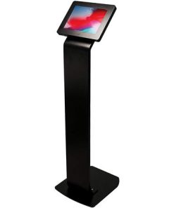 CTA Digital Premium Locking Floor Stand Kiosk for Select iPad, Galaxy Tablets