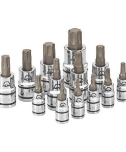 1/4", 3/8" AND 1/2" DRIVE 13 PIECE ADV TORX® BIT SOCKET SET