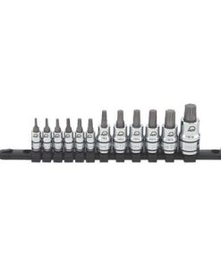 12 PIECE 1/2" 1/4" AND 3/8" DRIVE ADV TORX® PLUS BIT SOCKET SET