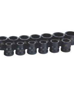 1/2" DRIVE 13 PIECE METRIC 6 POINT ADV IMPACT SET