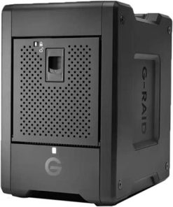 SanDisk Professional G-RAID Shuttle 4-Bay Thunderbolt 3 and B-C RAID Array with 48TB (4x 12TB) Removable HDD