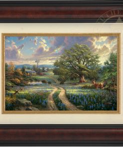 *RARE* Country Living Framed Publisher Proof Canvas Burl 24" x 36" #55/55