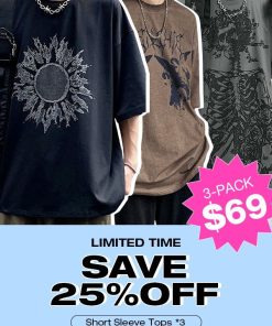 [Bundle Sale] 3-Pack Men's Short Sleeve Tee