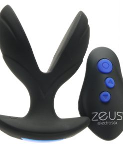 Zeus Electro-Spread Vibrating E-Stim Butt Plug