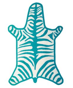 ZEBRA PERUVIAN FLATWEAVE RUG
