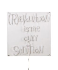 (R)Evolution Is The Only Solution LED Wall Light