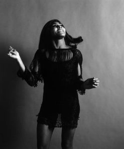 "TINA TURNER, LOOKING UP" FROM GETTY IMAGES